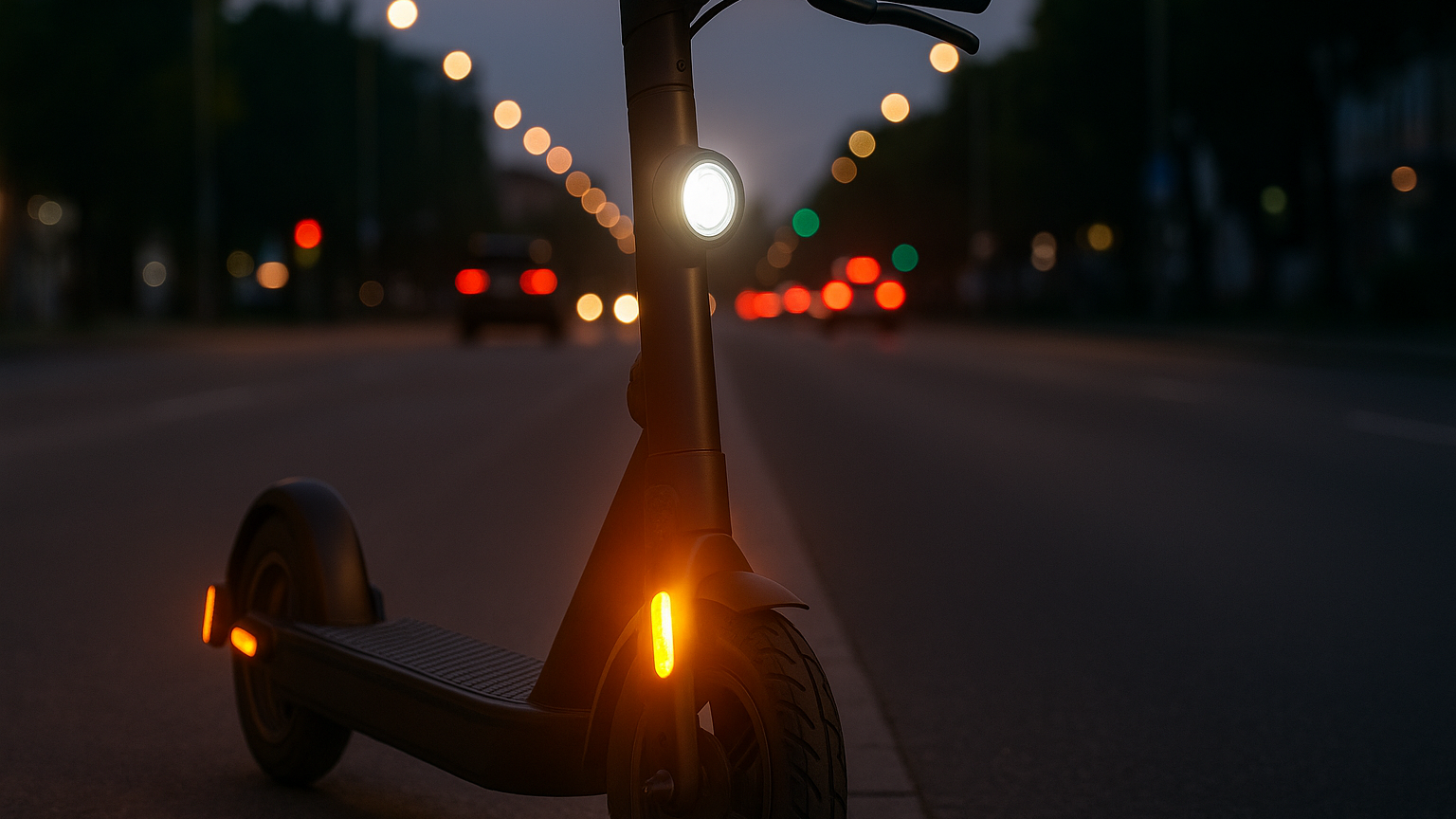 Mehr Sicherheit im Stadtverkehr: E-Scooter mit Blinkern und Licht 2025