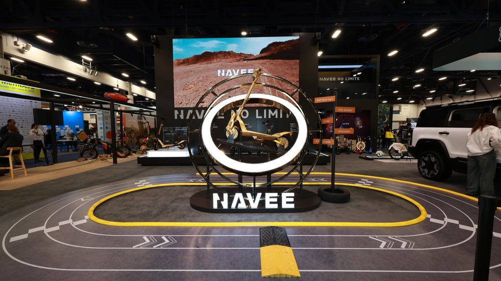 Entdecken Sie die Zukunft der Outdoor-Reisen und erleben Sie die neuesten Mobilitätsinnovationen von NAVEE