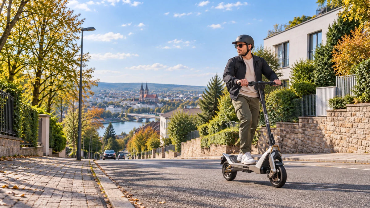 E-Scooter 1200 Watt: 3 Modelle für Pendeln, Steigungen und längere Strecken
