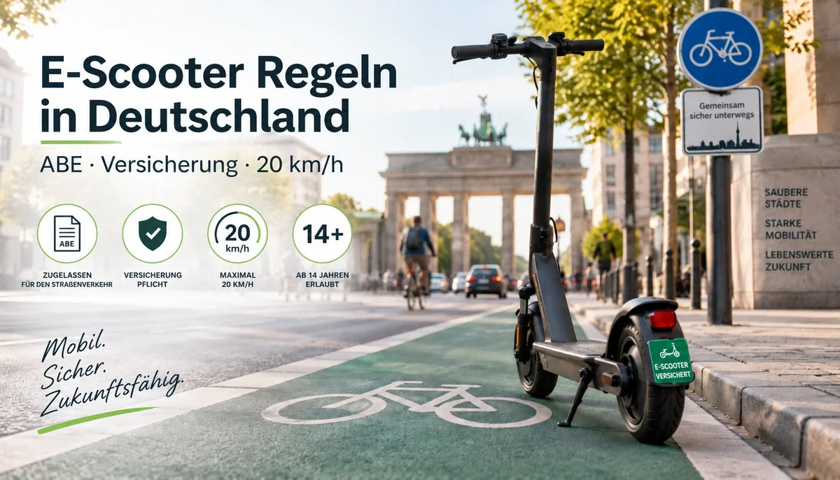 E-Scooter Regeln in Deutschland: Was ist 2026 erlaubt?
