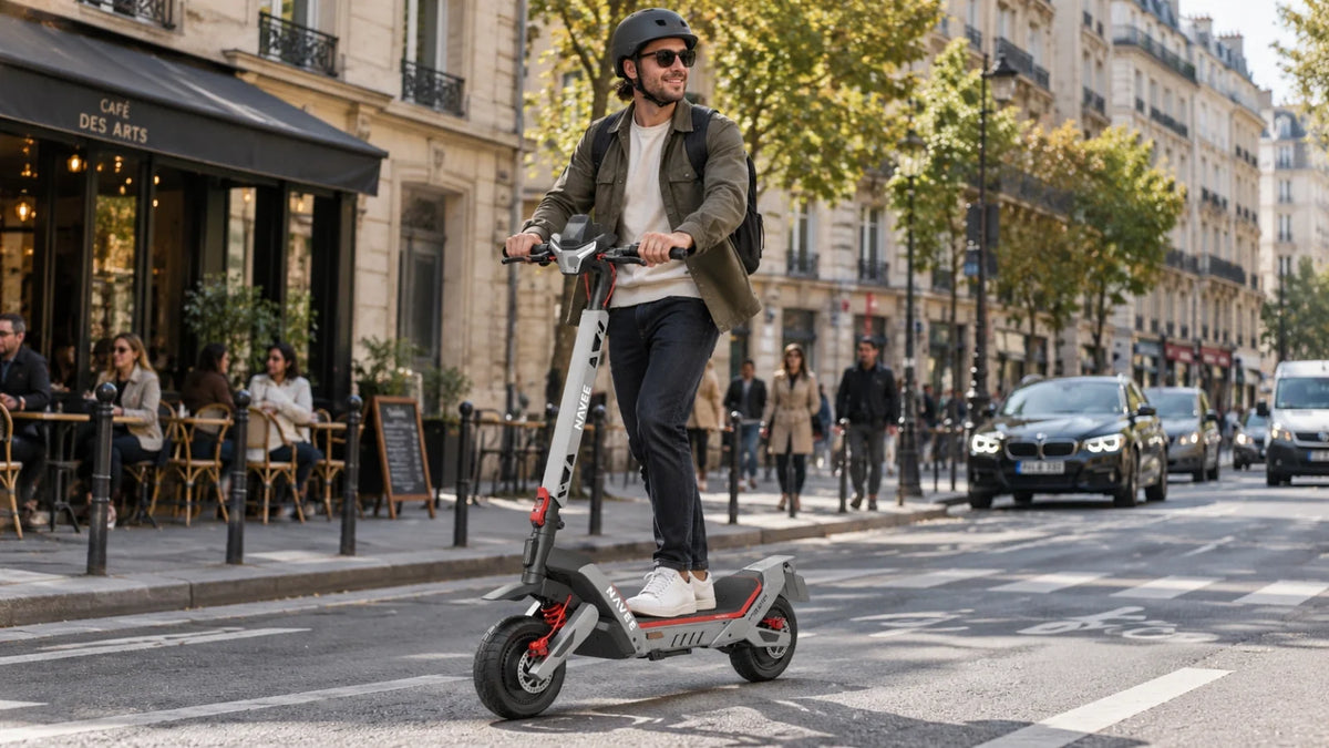 Schnellster E-Scooter mit Straßenzulassung: Warum bei 20 km/h Schluss ist