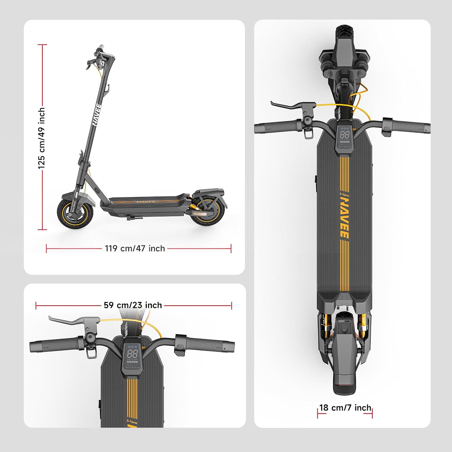NAVEE GT3 Max E-Scooter - NAVEE DE