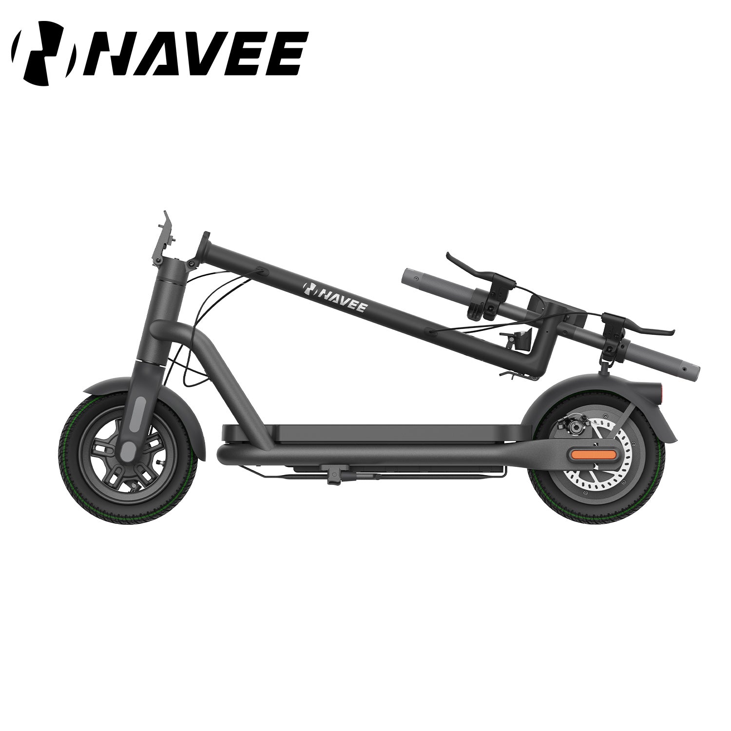 NAVEE N65i E-Scooter ABE Zertifiziert| Patentierte Damping Arm™ Federung 2-Fach faltbar | 65km Reichweite - NAVEE DE
