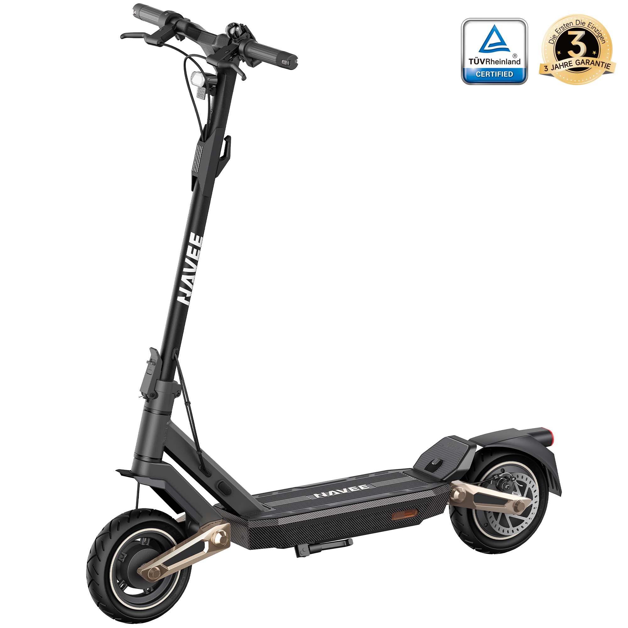 NAVEE ST3 PRO E-Scooter ABE Zertifiziert-3 Jahre Garantie- 450W 75KM Vierfachaufhängung-Federungssystem - NAVEE DE