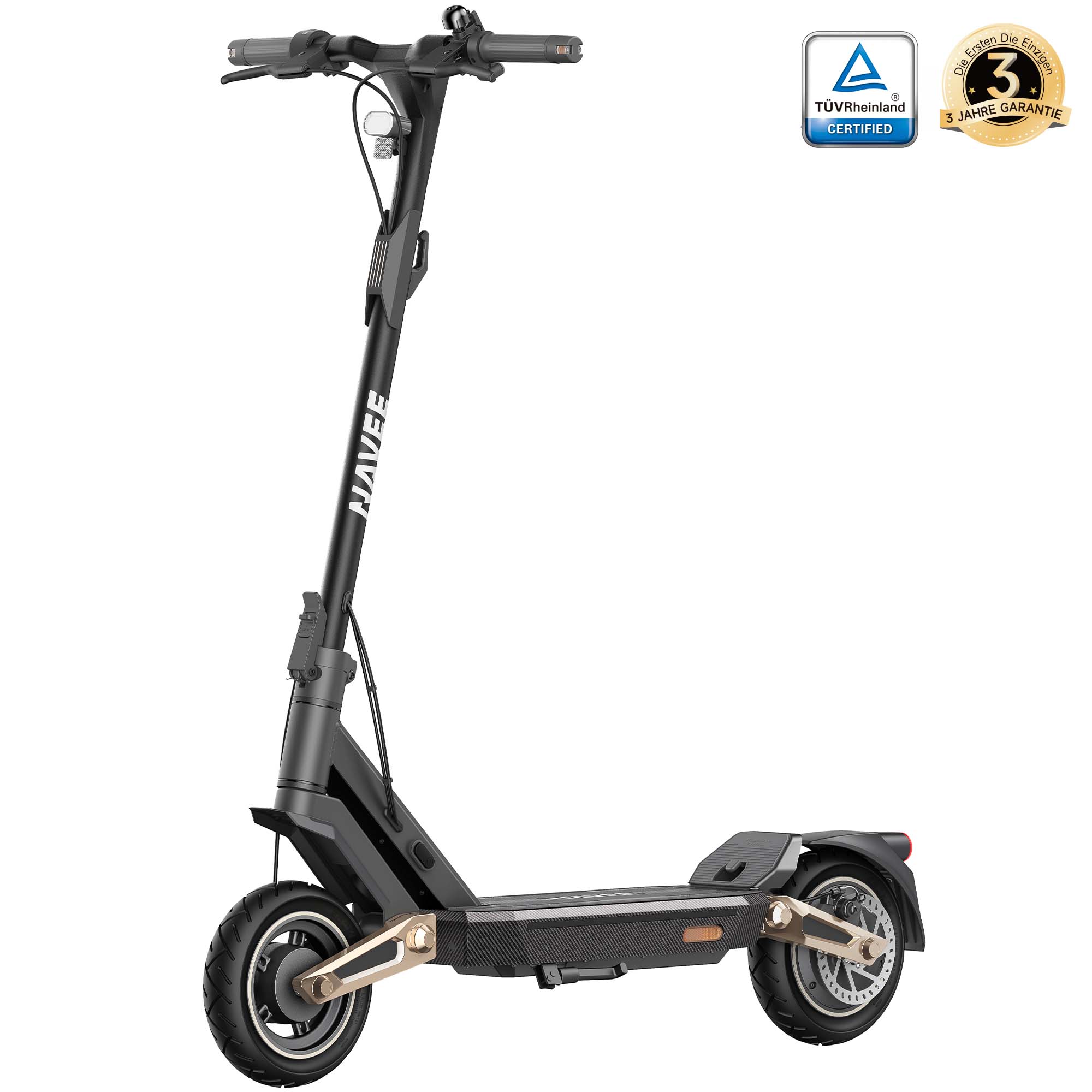 NAVEE ST3 PRO E-Scooter ABE Zertifiziert-3 Jahre Garantie- 450W 75KM Vierfachaufhängung-Federungssystem - NAVEE DE