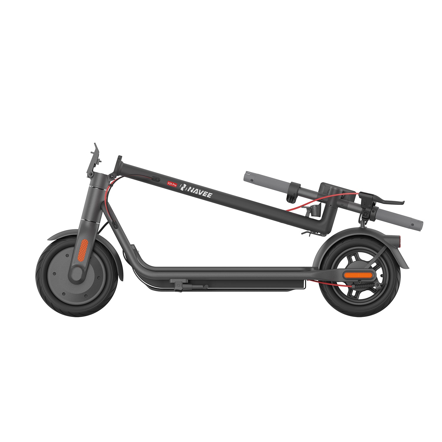 NAVEE V25i Pro E-Scooter mit Straßenzulassung – Doppelfalt-Design, IPX5 wasserdicht, 10" Luftreifen, App-Steuerung - NAVEE DE