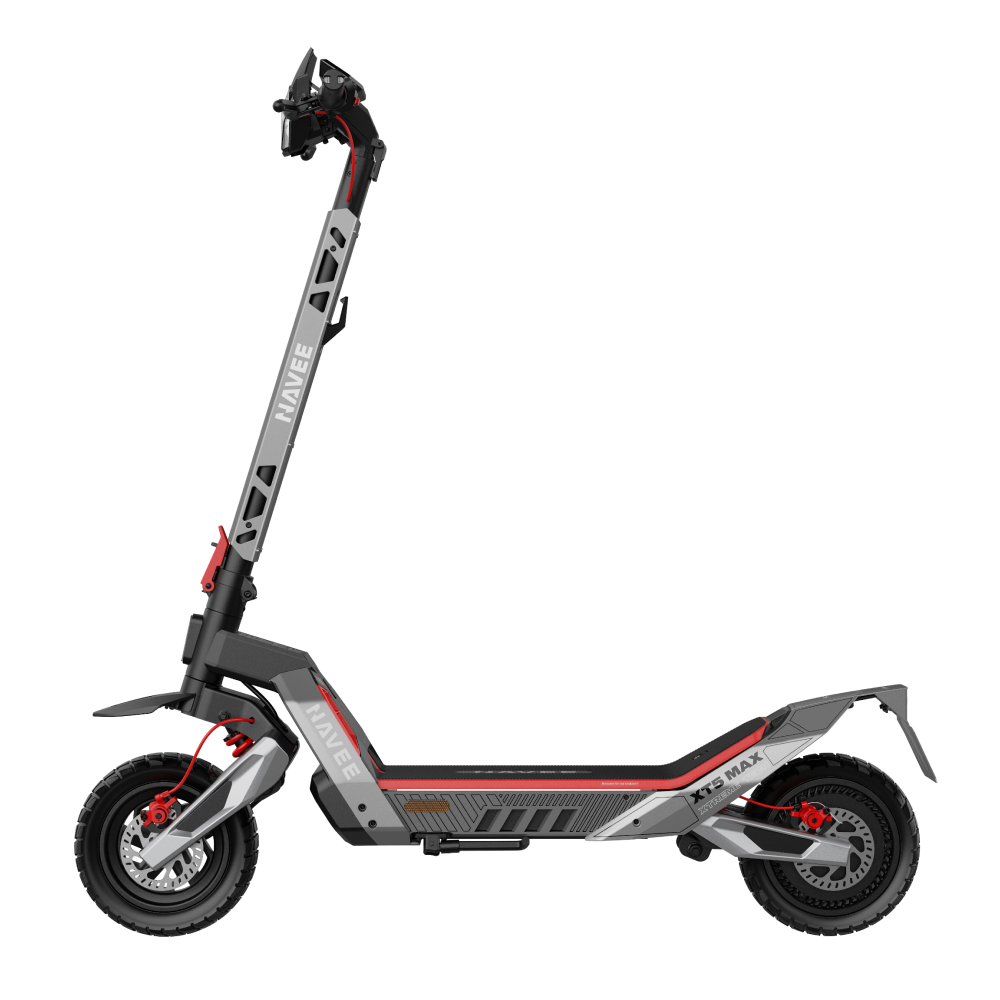NAVEE XT5 MAX E-Scooter – Straßenzulassung 20 km/h, 90 km Reichweite & Komfort-Federung - NAVEE DE