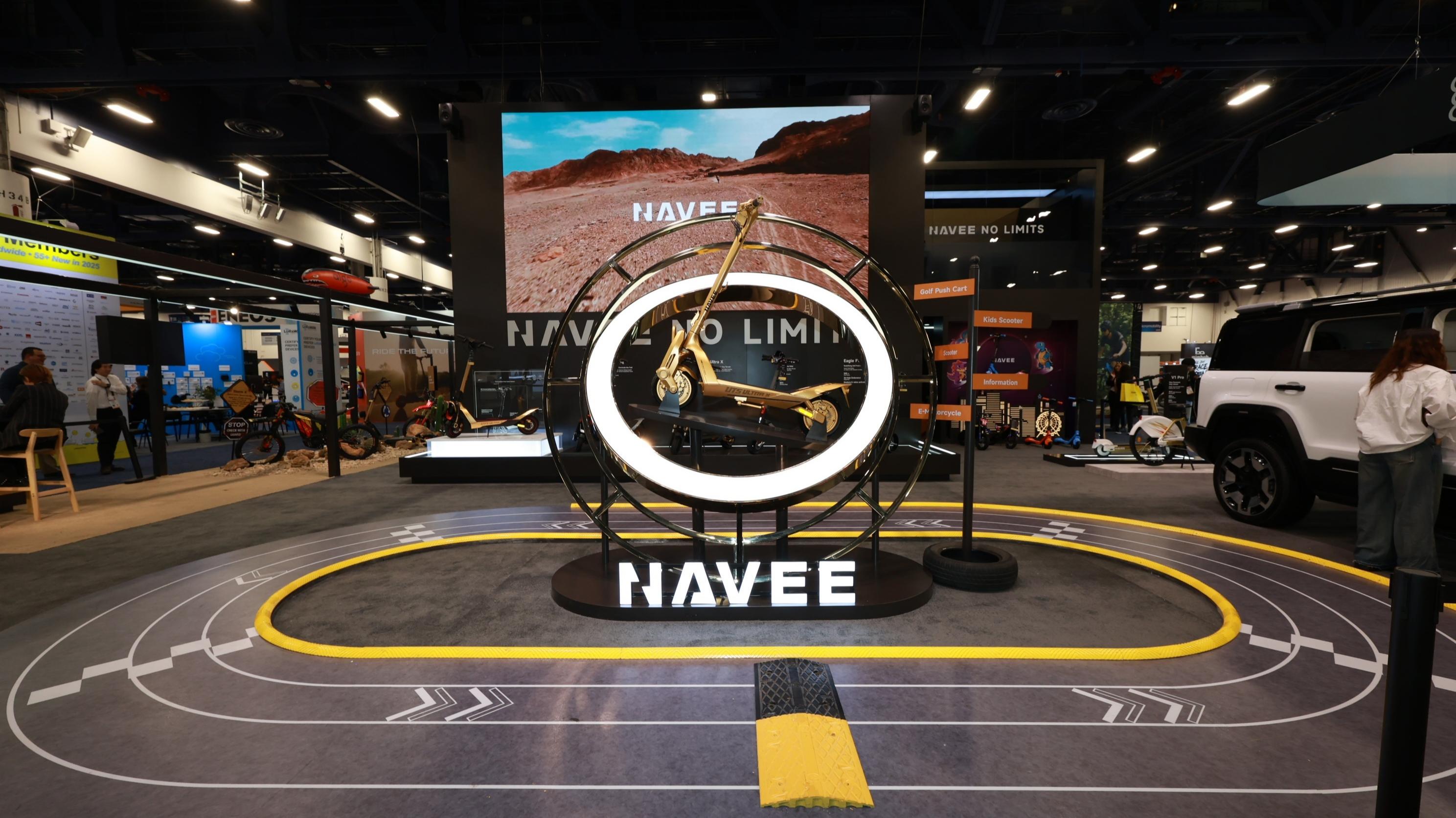 Entdecken Sie die Zukunft der Outdoor-Reisen und erleben Sie die neuesten Mobilitätsinnovationen von NAVEE