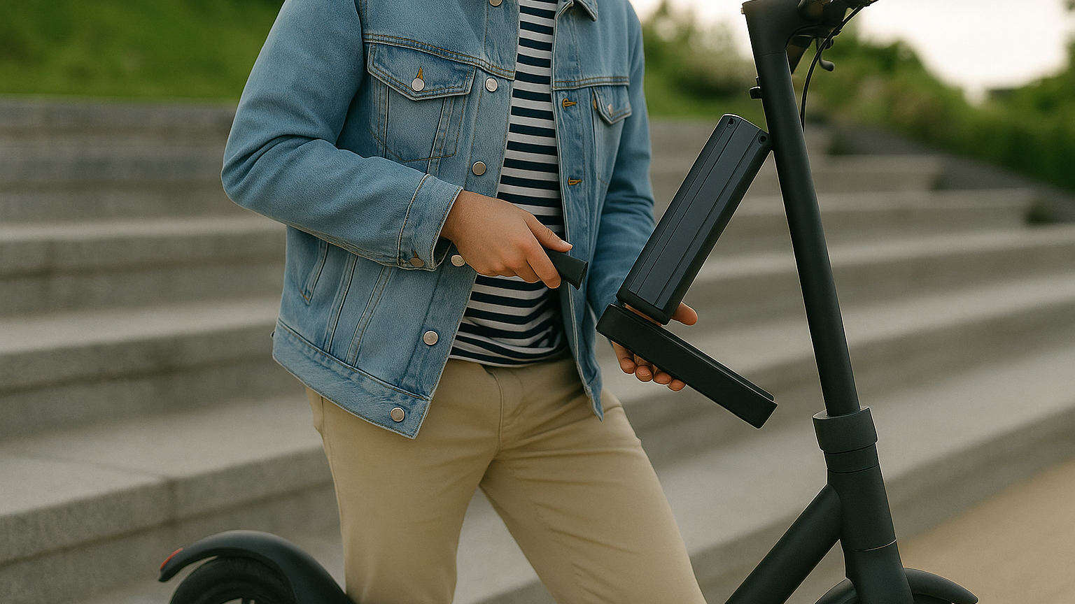 E-Scooter mit Wechselakku 2025 – Flexibel, nachhaltig und alltagstauglich