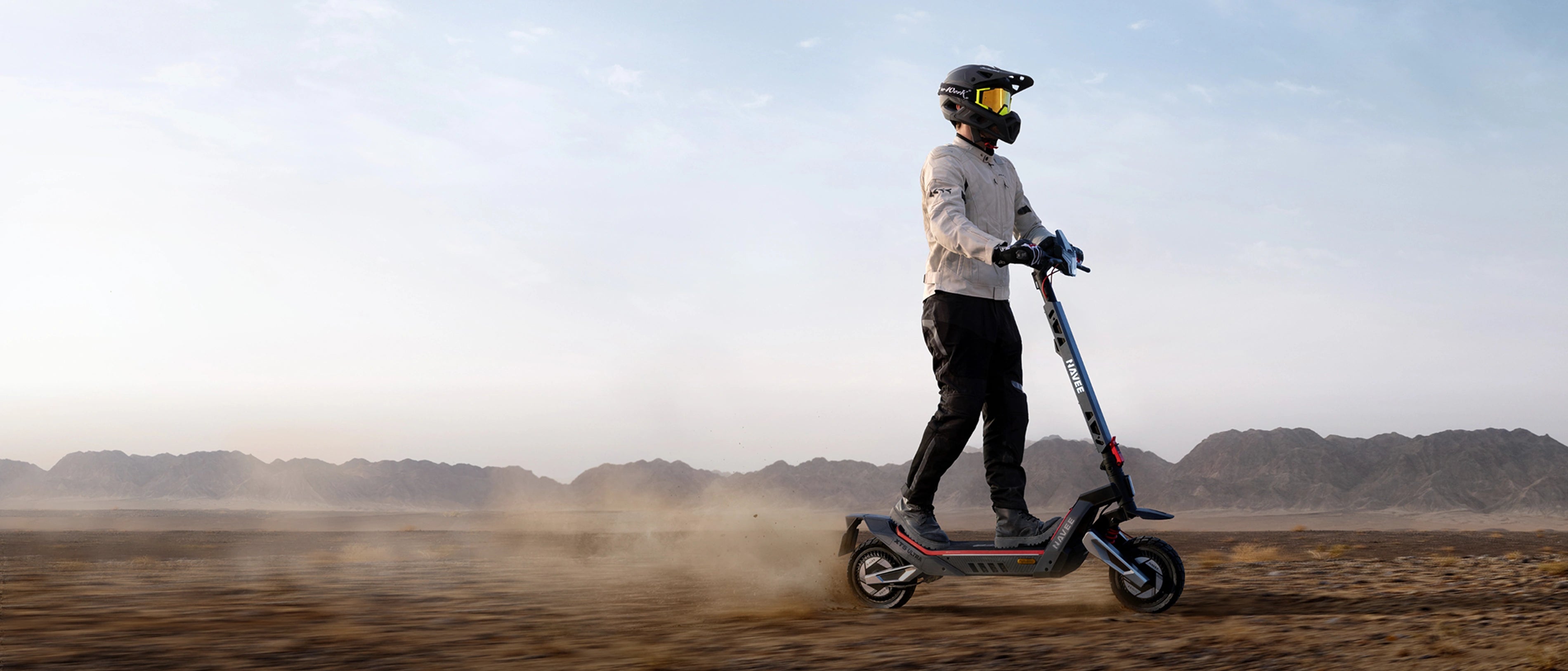 Offroad-Abenteuer E-Scooter
