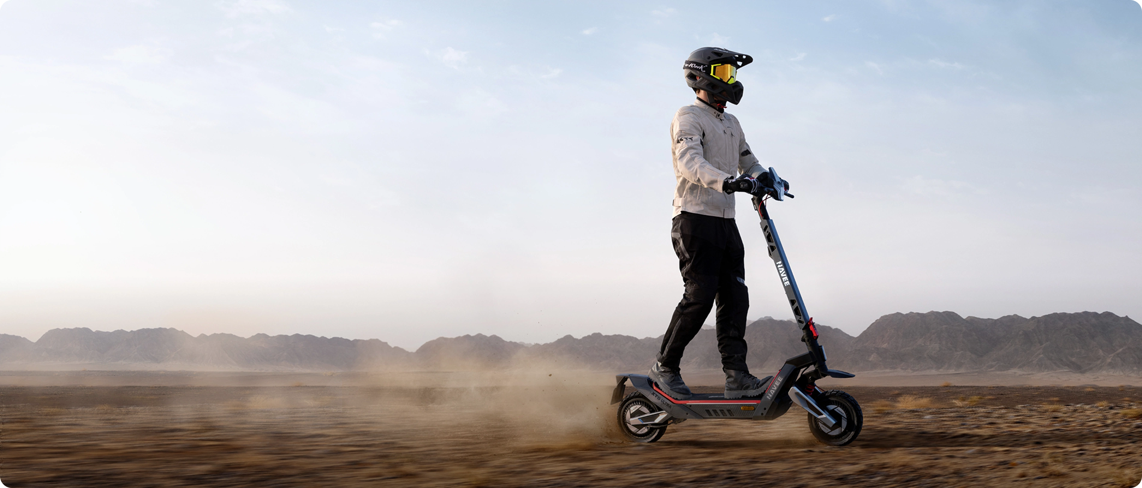 Offroad-Abenteuer E-Scooter