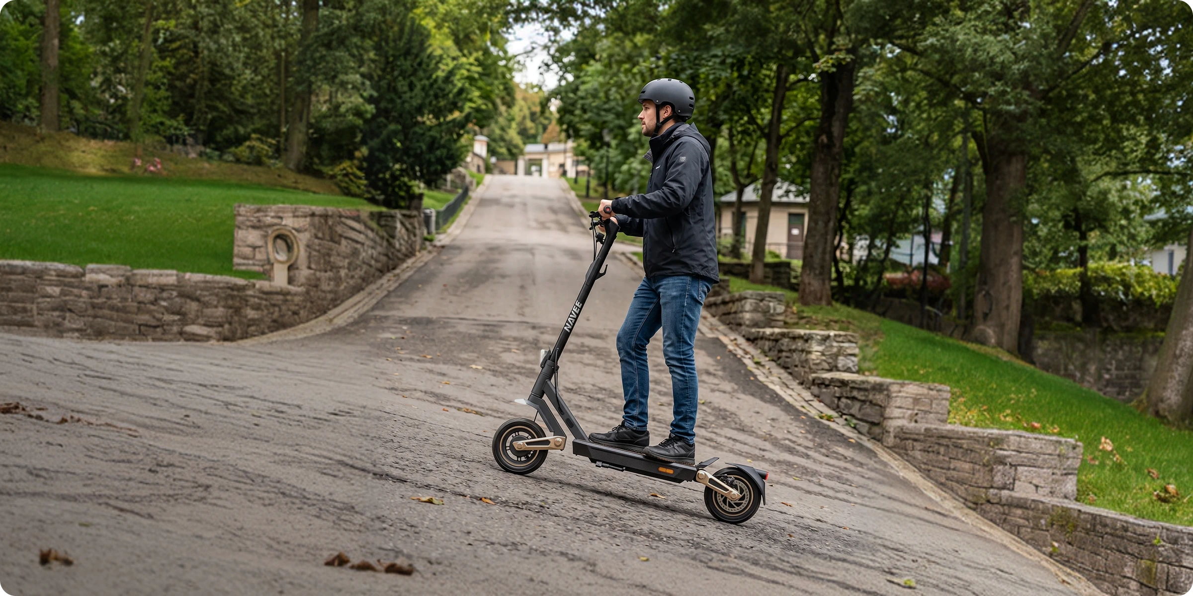 Sanfte Fahrt.