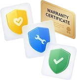 Maximale Sicherheit & Garantie