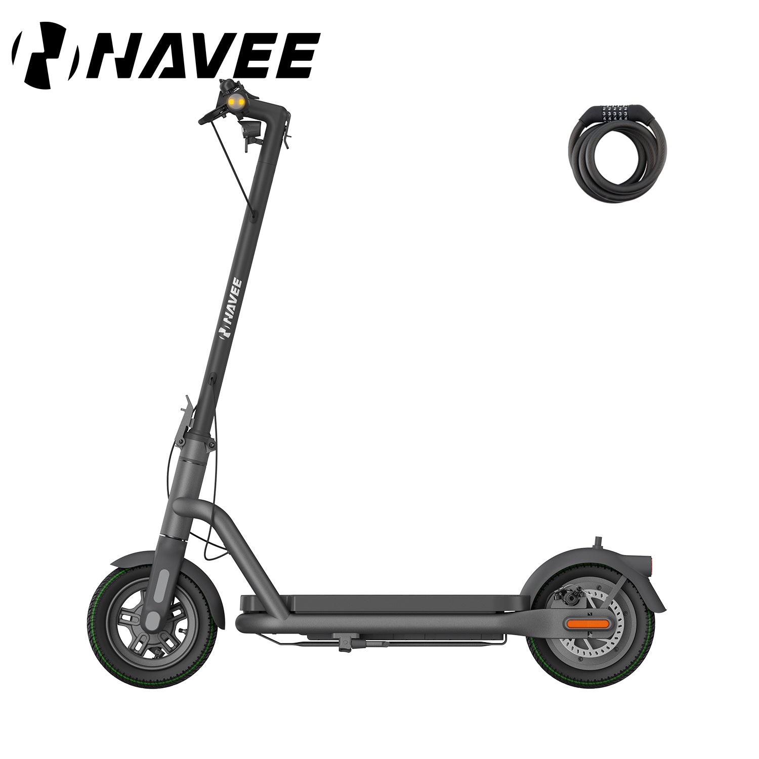 NAVEE N65i E-Scooter ABE Zertifiziert| Patentierte Damping Arm™ Federung  2-Fach faltbar | 65km Reichweite - NAVEE DE