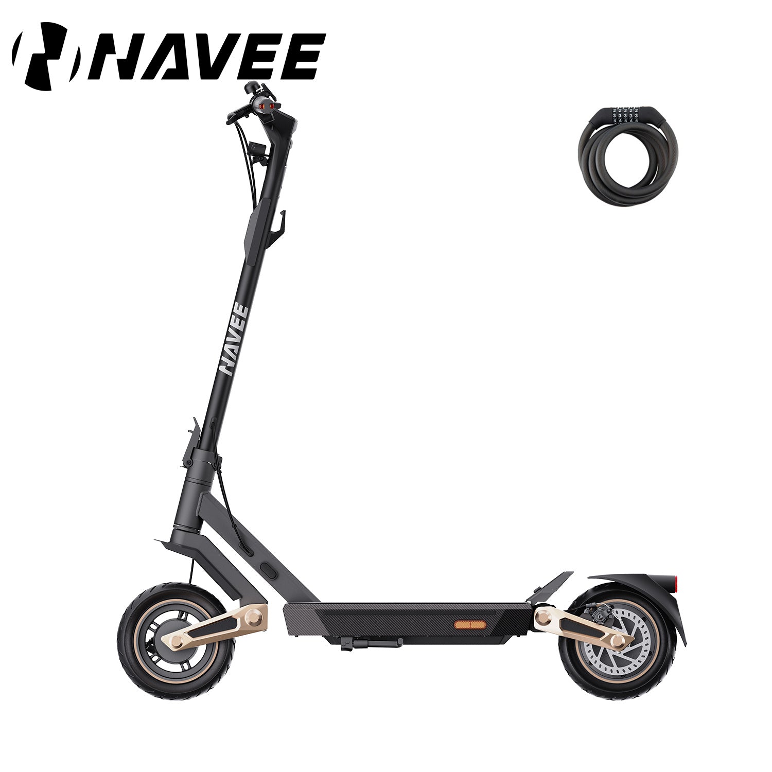 NAVEE ST3 PRO E-Scooter ABE Zertifiziert - 450W 75KM Vierfachaufhängung-Federungssystem - NAVEE DE