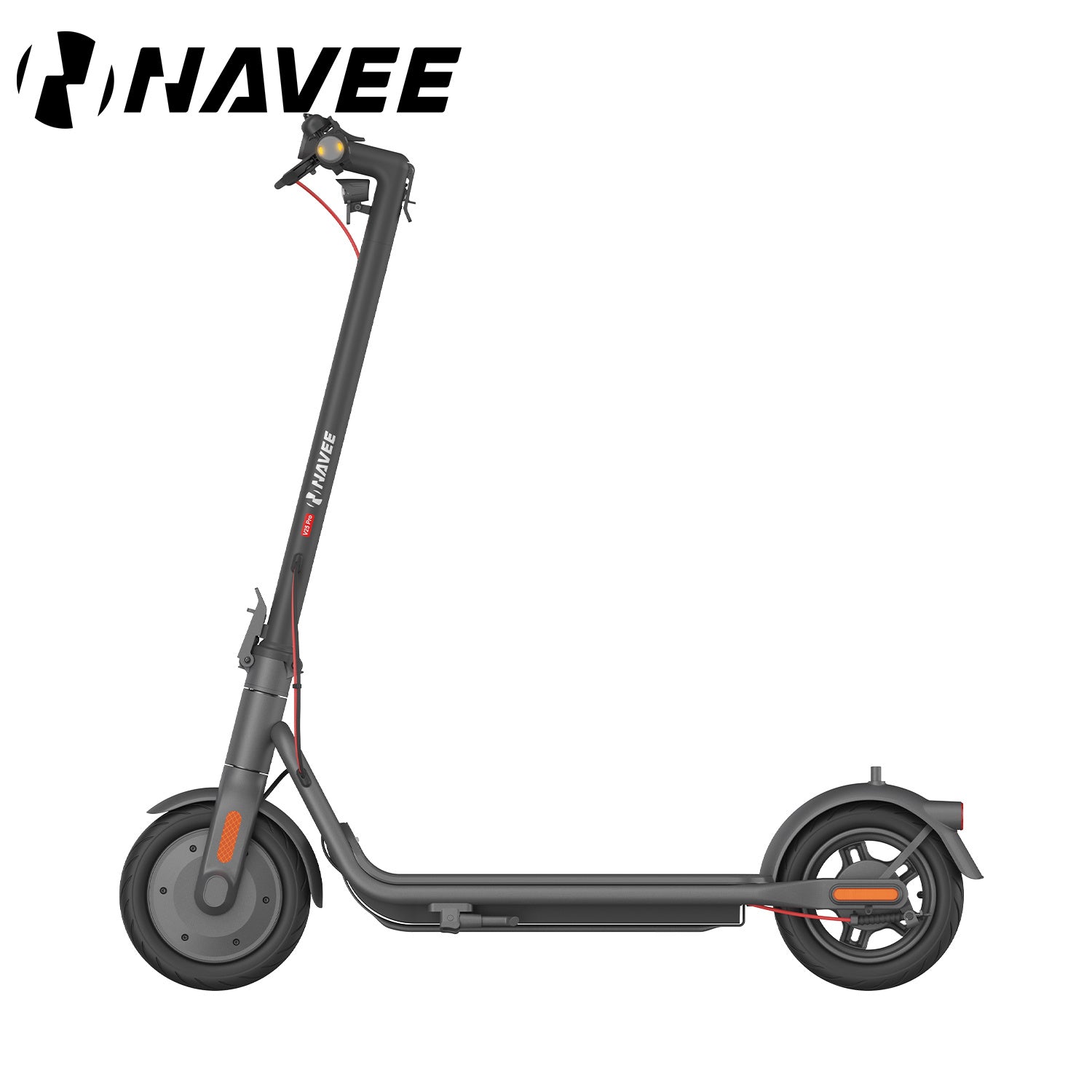NAVEE V25i Pro E-Scooter mit Straßenzulassung – Doppelfalt-Design, IPX5 wasserdicht, 10" Luftreifen, App-Steuerung - NAVEE DE