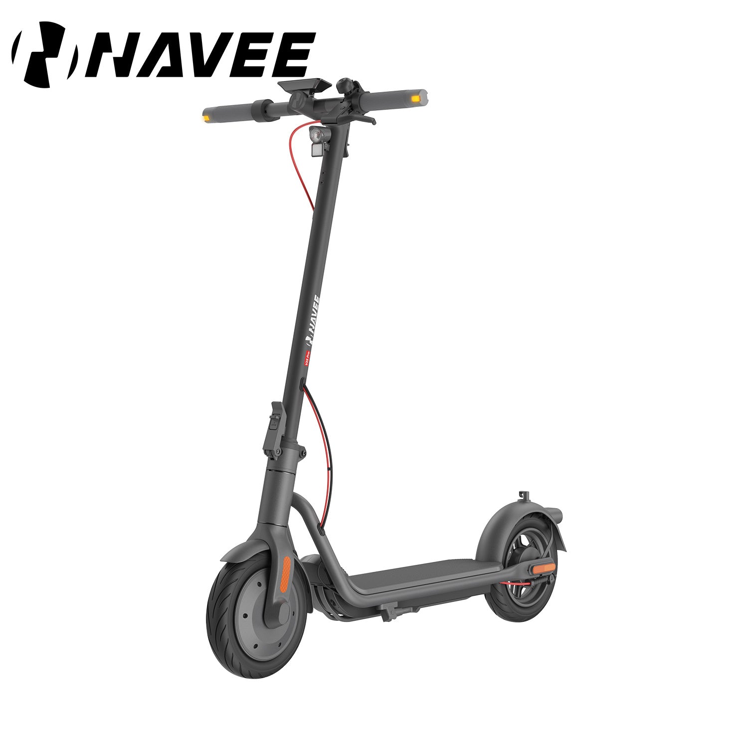 NAVEE V25i Pro E-Scooter mit Straßenzulassung – Doppelfalt-Design, IPX5 wasserdicht, 10" Luftreifen, App-Steuerung - NAVEE DE